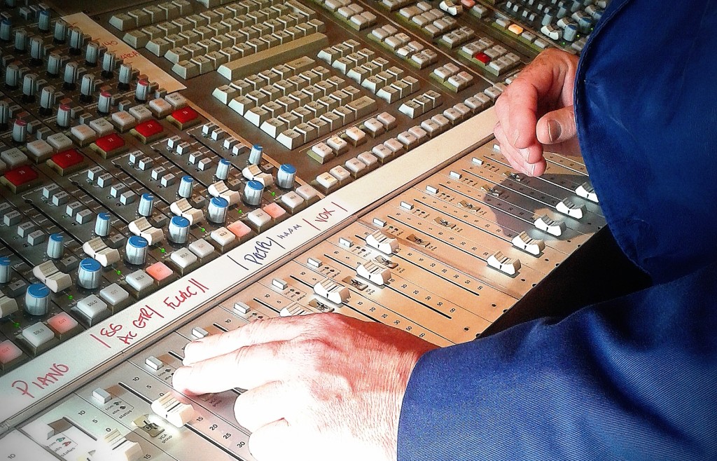 Working with Hugh Padgham.